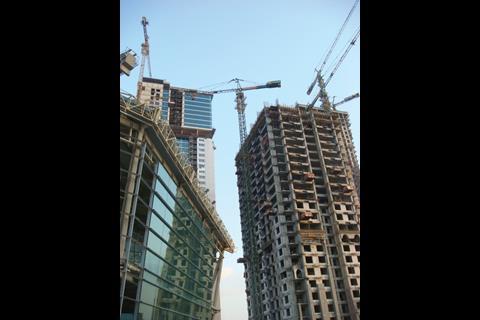 The Jumeirah Lake Towers development